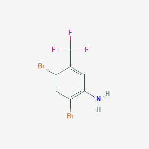 2,4-Dibromo-5-(trifluoromethyl)aniline