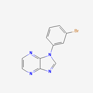 1-(3-Bromophenyl)-1H-imidazo[4，5-b]pyrazine