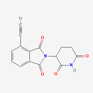 2-(2,6-Dioxo-3-piperidinyl)-4-ethynyl-1H-isoindole-1,3(2H)-dione