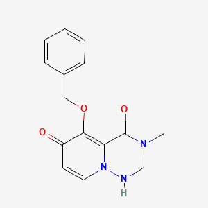 2，3-Dihydro-3-methyl-5-(phenylmethoxy)-1H-pyrido[2，1-f][1，2，4]triazine-4，6-dione