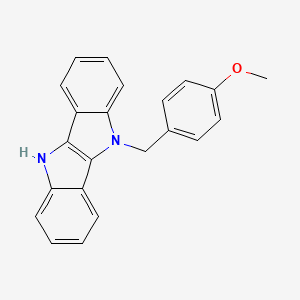 5-(4-Methoxybenzyl)-5,10-dihydroindolo[3,2-b]indole