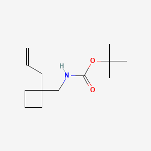 Tert-butyl ((1-allylcyclobutyl)methyl)carbamate