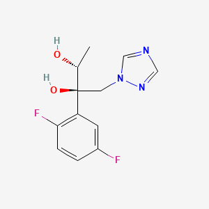 (2R,3R)-2-(2,5-Difluorophenyl)-1-(1H-1,2,4-triazol-1-yl)butane-2,3-diol (Efinaconazole Impurity)