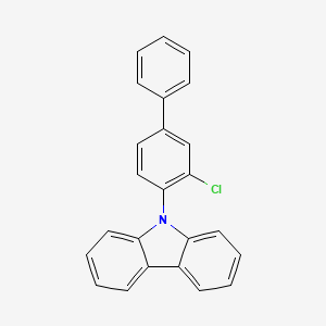 9-(3-Chloro[1，1′-biphenyl]-4-yl)-9H-carbazole