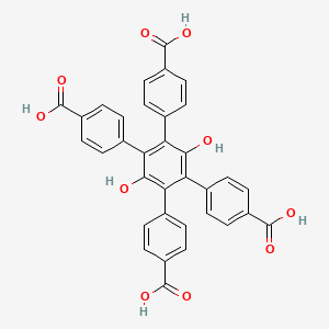 4'，5'-Bis(4-carboxyphenyl)-3'，6'-dihydroxy-[1，1':2'，1''-terphenyl]-4，4''-dicarboxylic acid