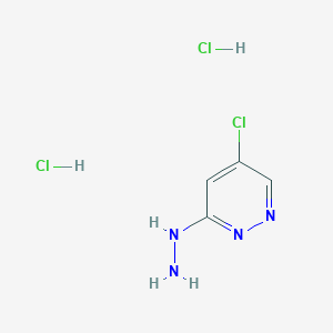 5-Chloro-3-hydrazinylpyridazine dihydrochloride