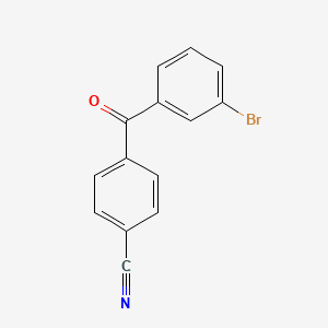 4-(3-Bromobenzoyl)benzonitrile
