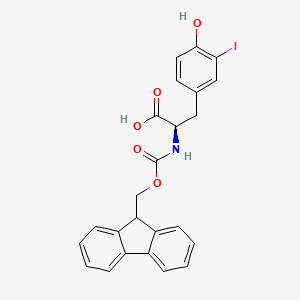 Fmoc-D-Tyr(3-I)-OH