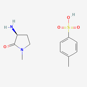 (S)-3-amino-1-methylpyrrolidin-2-one 4-methylbenzenesulfonate