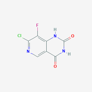 7-Chloro-8-fluoropyrido[4,3-d]pyrimidine-2,4(1H,3H)-dione