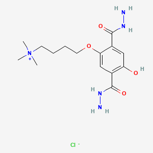 4-(2，5-Di(Hydrazinecarbonyl)-4-Hydroxyphenoxy)-N，N，N-Trimethylbutan-1-Aminium Chloride