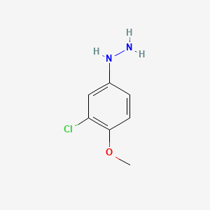 (3-Chloro-4-methoxy-phenyl)-hydrazine