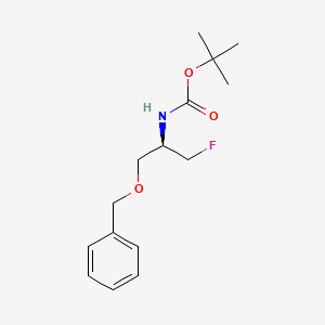 tert-Butyl (R)-(1-(benzyloxy)-3-fluoropropan-2-yl)carbamate