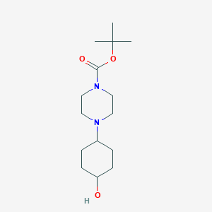 tert-Butyl 4-(cis-4-hydroxycyclohexyl)piperazine-1-carboxylate