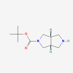tert-Butyl (3aR,6aS)-Hexahydropyrrolo[3,4-c]pyrrole-2(1H)-carboxylate