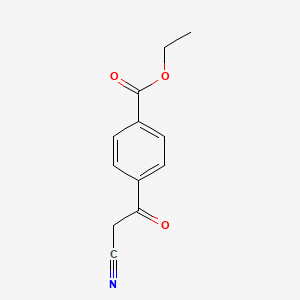 Ethyl 4-(2-cyanoacetyl)benzoate