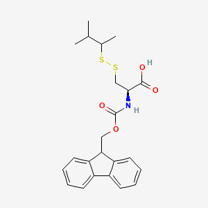 N-(((9H-Fluoren-9-yl)methoxy)carbonyl)-S-((3-methylbutan-2-yl)thio)-L-cysteine