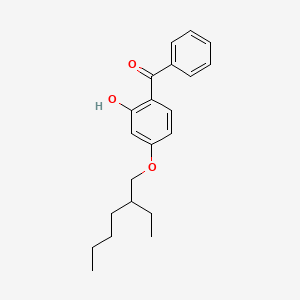 [4-[(2-Ethylhexyl)oxy]-2-hydroxyphenyl](phenyl)methanone