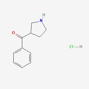 Phenyl(pyrrolidin-3-yl)methanone hydrochloride