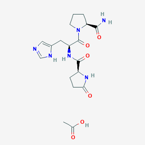 5-Oxo-L-prolyl-L-histidyl-L-prolinamide Acetate