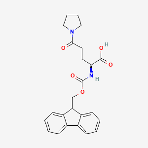 Fmoc-5-oxo-5-(pyrrolidin-1-yl)-L-Norvaline