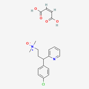 3-(4-Chlorophenyl)-N，N-dimethyl-3-(pyridin-2-yl)propan-1-amine oxide maleate