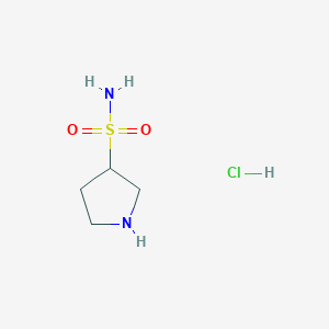 Pyrrolidine-3-sulfonamide hydrochloride