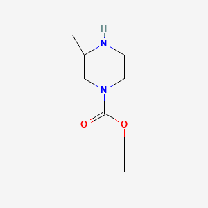 tert-Butyl 3,3-Dimethylpiperazine-1-carboxylate