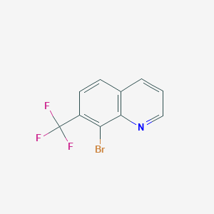 8-BROMO-7-(TRIFLUOROMETHYL)QUINOLINE