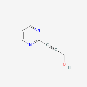 3-(2-Pyrimidinyl)-2-propyn-1-ol
