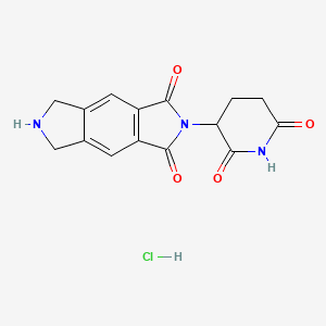 2-(2,6-Dioxo-3-piperidyl)-6,7-dihydropyrrolo[3,4-f]isoindole-1,3(2H,5H)-dione Hydrochloride