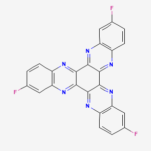 2，8，14-Trifluorodiquinoxalino[2，3-a:2′，3′-c]phenazine