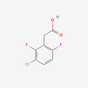 3-Chloro-2,6-difluorophenylacetic acid