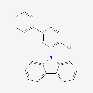 9-(4-Chloro[1，1′-biphenyl]-3-yl)-9H-carbazole