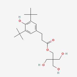 3-Hydroxy-2,2-bis(hydroxymethyl)propyl 3-(3,5-di-tert-butyl-4-hydroxyphenyl)propanoate