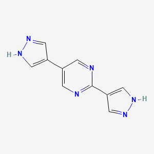 2,5-Di(1H-pyrazol-4-yl)pyrimidine