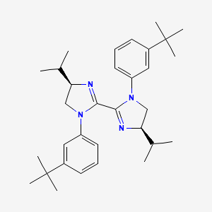 (4R，4'R)-1，1'-Bis(3-(tert-butyl)phenyl)-4，4'-diisopropyl-4，4'，5，5'-tetrahydro-1H，1'H-2，2'-biimidazole