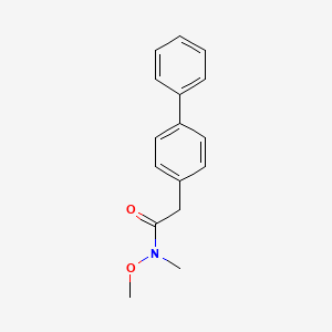N-Methoxy-N-methyl[1，1′-biphenyl]-4-acetamide