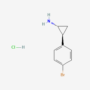 trans-2-(4-Bromophenyl)cyclopropanamine Hydrochloride