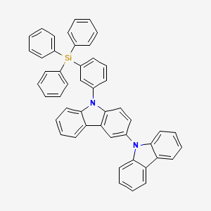 9-(3-(三苯基硅烷基)苯基)-9H-3,9'-联咔唑