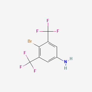 4-Bromo-3,5-bis(trifluoromethyl)aniline