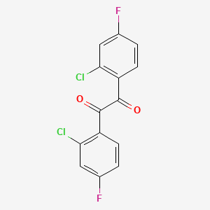 1,2-Bis(2-chloro-4-fluorophenyl)-1,2-ethanedione