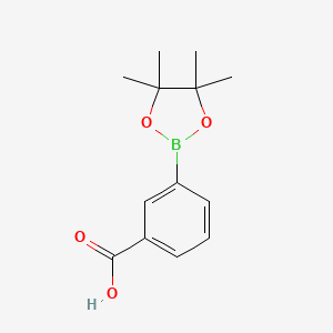 3-(4,4,5,5-Tetramethyl-1,3,2-dioxaborolan-2-yl)benzoic acid