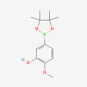 3-Hydroxy-4-methoxyphenylboronic acid pinacol ester, 97%