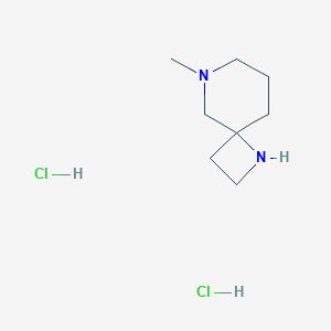 8-methyl-1,8-diazaspiro[3.5]nonane;dihydrochloride