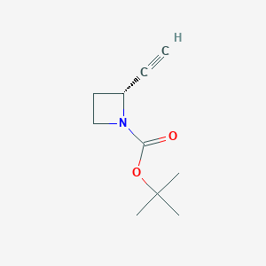 tert-Butyl (R)-2-ethynylazetidine-1-carboxylate