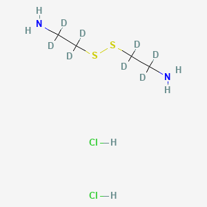 2,2'-Disulfanediylbis(ethan-1,1,2,2-d4-1-amine) dihydrochloride