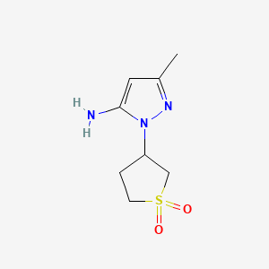 1-(1,1-Dioxidotetrahydro-3-thienyl)-3-methyl-1H-pyrazol-5-amine