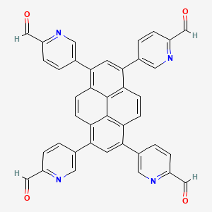 5,5',5'',5'''-(Pyrene-1,3,6,8-tetrayl)tetrapicolinaldehyde