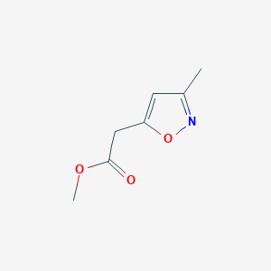 Methyl 2-(3-Methyl-5-isoxazolyl)acetateMethyl 2-(3-Methyl-5-isoxazolyl)acetate